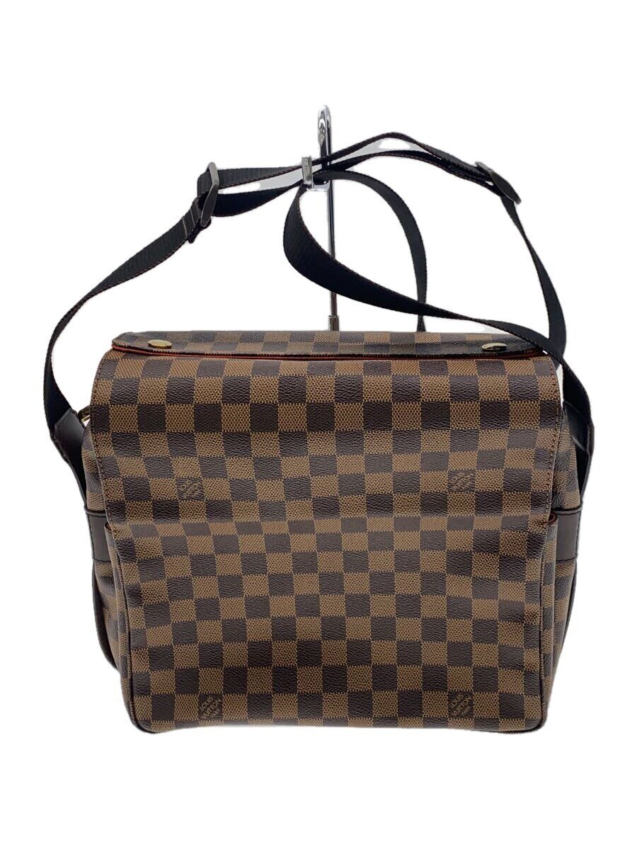 【中古】LOUIS VUITTON◆ナヴィグリオ_ダミエ・エベヌ_BRW/PVC/BRW【バッグ】|2nd STREET 店