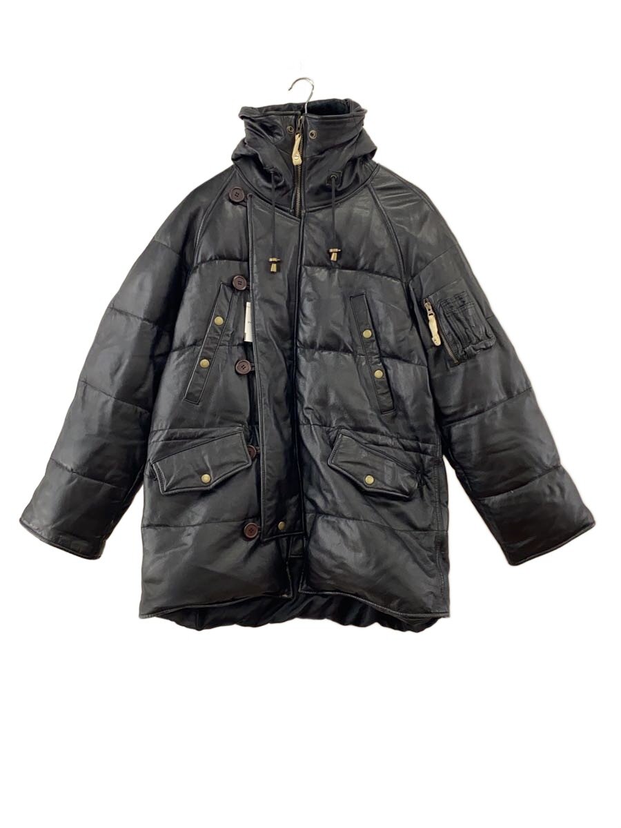 【中古】FREEDOM◆N-3B/落ち込む80羽根20/航空上衣/42/野羊革/BLK【メンズウェア】