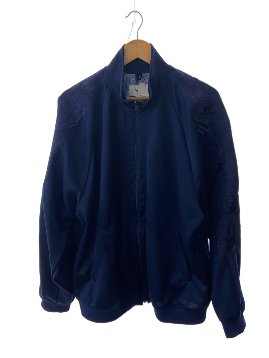 【中古】doublet◆20SS/CHAOS EMBROIDERY TRACK/ティーシャツ/L/ポリエステル/NVY/20SS20BL99【メンズウェア】