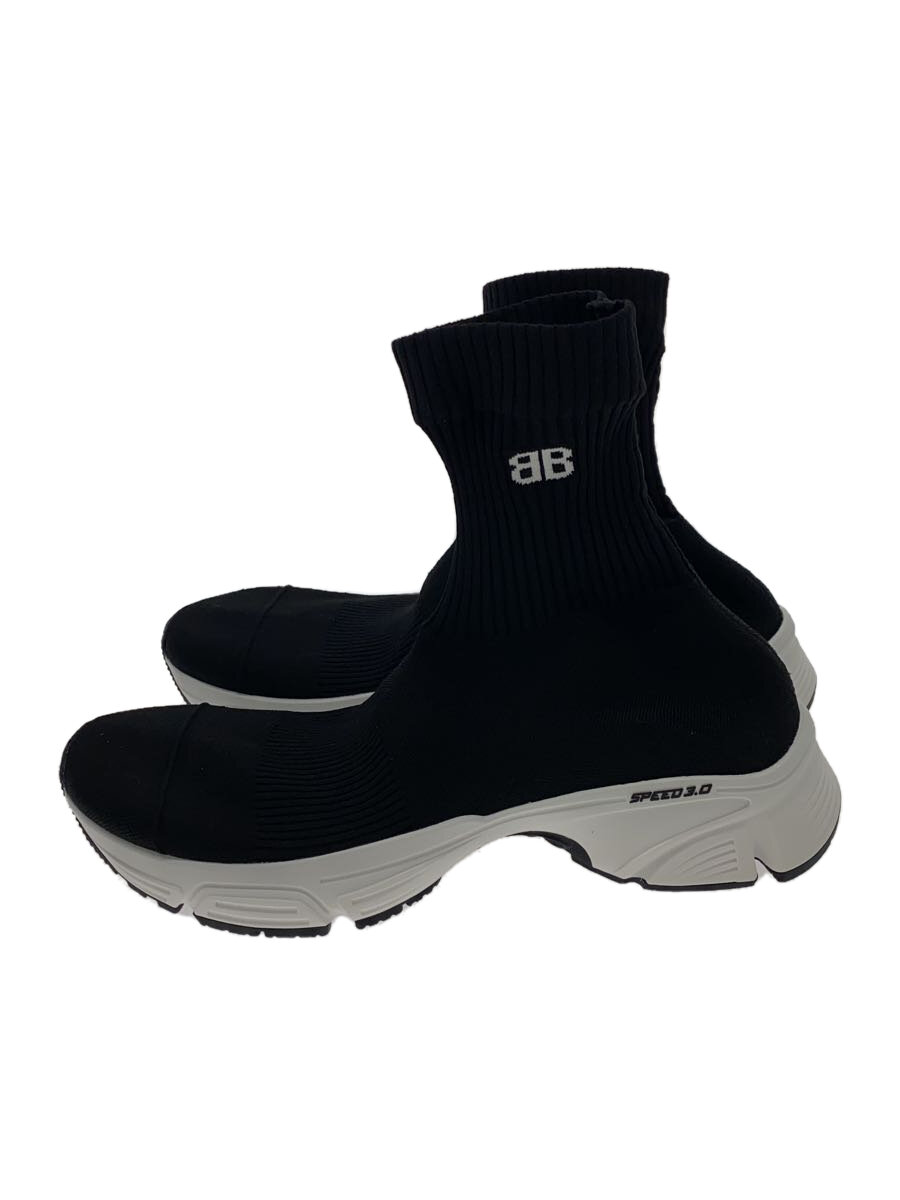 【中古】BALENCIAGA◆ハイカットスニーカー/42/BLK/654532 W2DN1 1090//【シューズ】