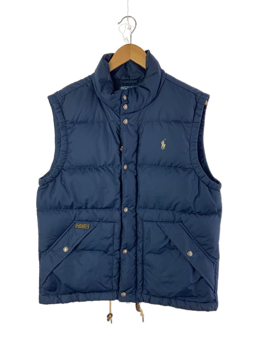【中古】POLO RALPH LAUREN◆ダウンベスト/M/ナイロン/NVY/7287207EDT【メンズウェア】|2nd STREET 店