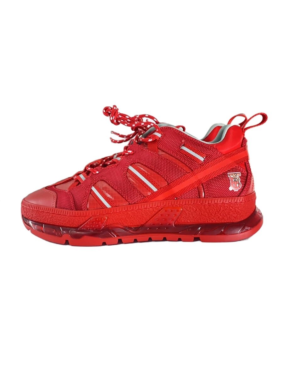【中古】BURBERRY◆ローカットスニーカー/38/RED【シューズ】