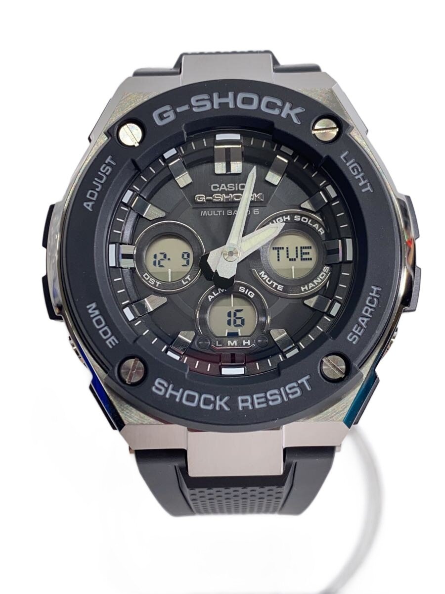 【中古】CASIO◆ソーラー腕時計・G-SHOCK/デジアナ/ラバー/BLK/BLK【服飾雑貨他】｜2ｎｄ STREET 店