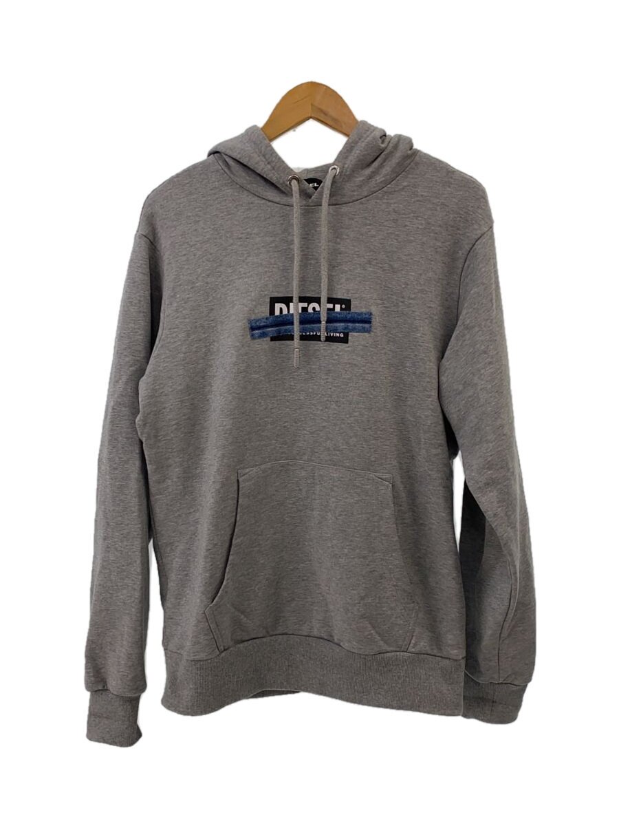 【中古】DIESEL◆パーカー/S/コットン/グレー/A01049【メンズウェア】｜2ｎｄ STREET 店 8,279円