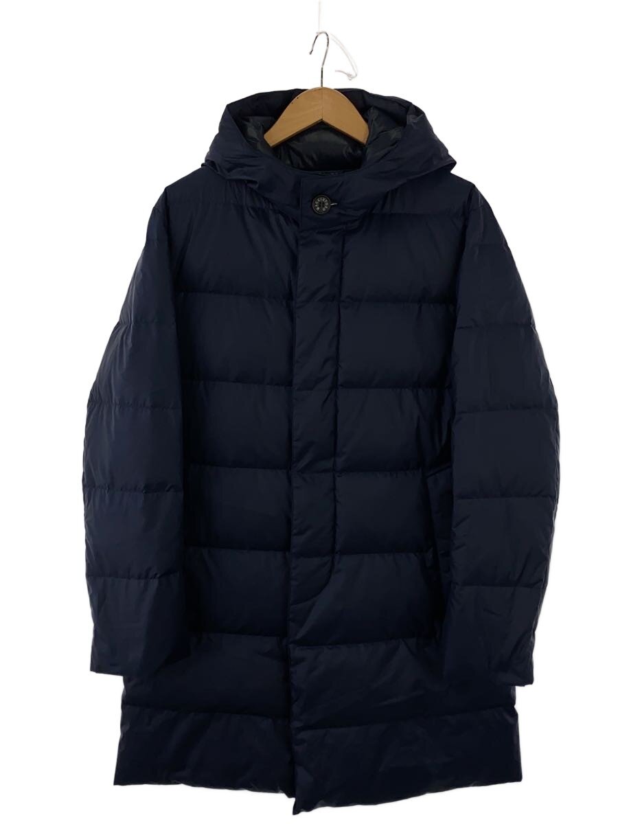 【中古】MACKINTOSH LONDON◆ロングダウンジャケット/40/ポリエステル/NVY/G1C02-294-28【レディースお召しもの】