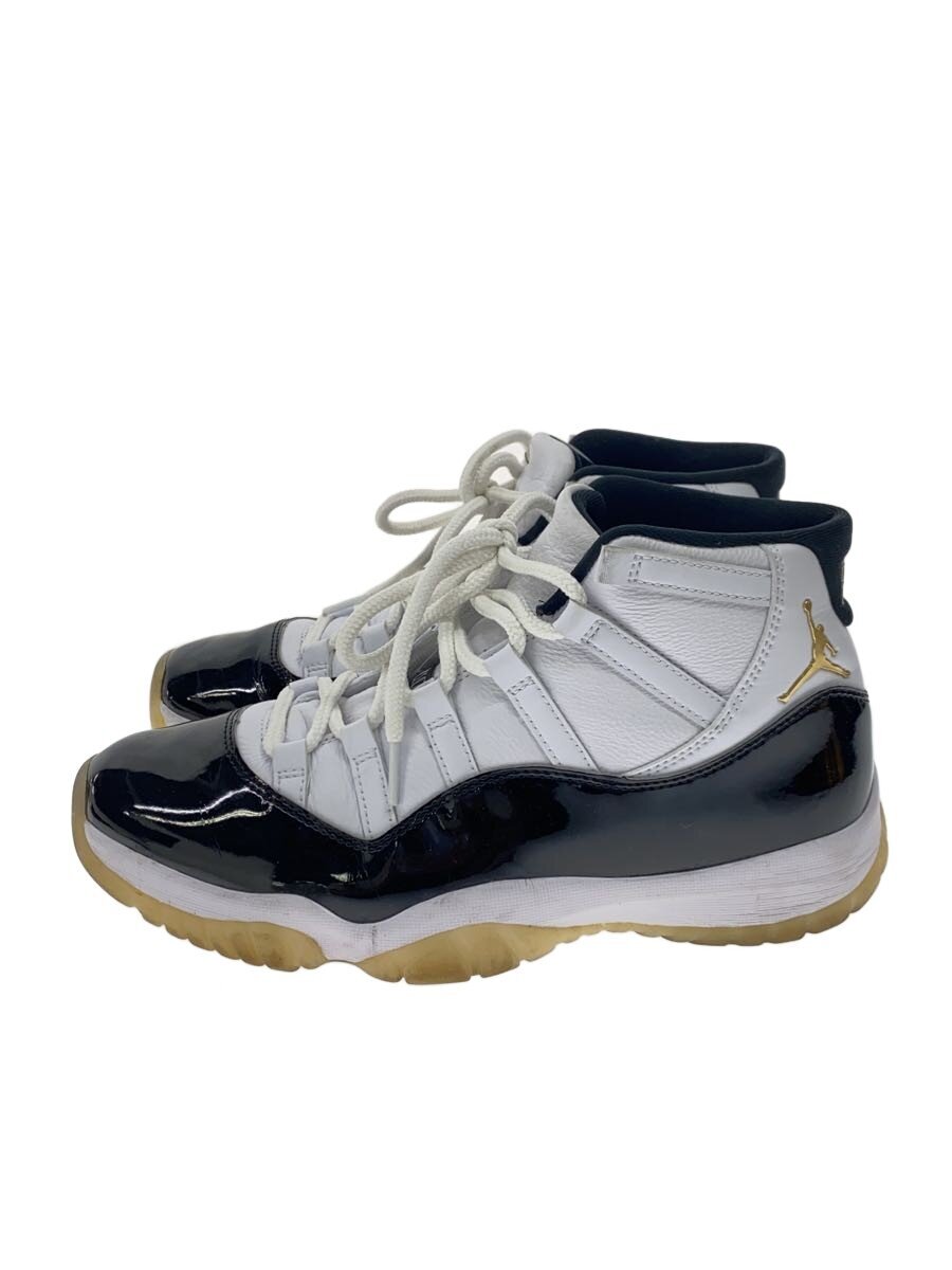 【中古】NIKE◆AIR JORDAN 11_エアジョーダン11/28糎/WHT【シューズ】