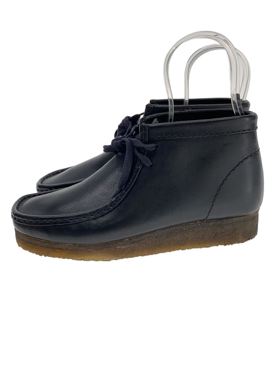 【中古】Clarks◆チャッカブーツ/US9/BLK/レザー【シューズ】｜2ｎｄ STREET 店