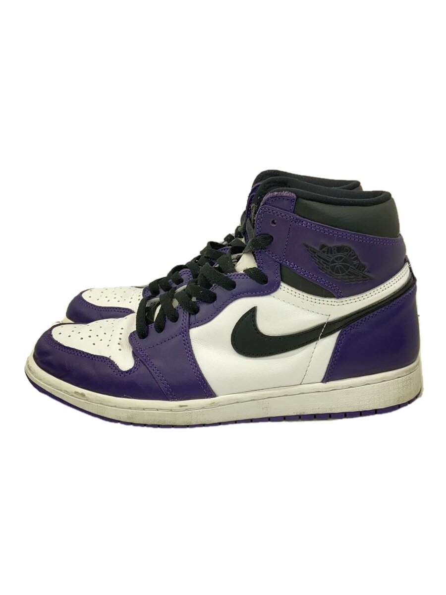 【中古】NIKE◆NIKE/AIR JORDAN 1 RETRO HIGH OG/28cm/PUP/紫【シューズ】｜2ｎｄ STREET 店