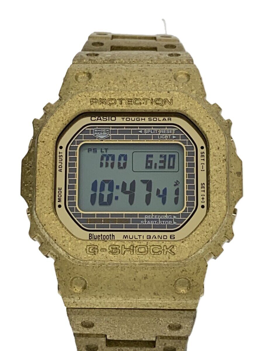 【中古】CASIO◆ソーラーウォッチ_G-SHOCK/デジタル/--/BRW【服飾雑貨他】