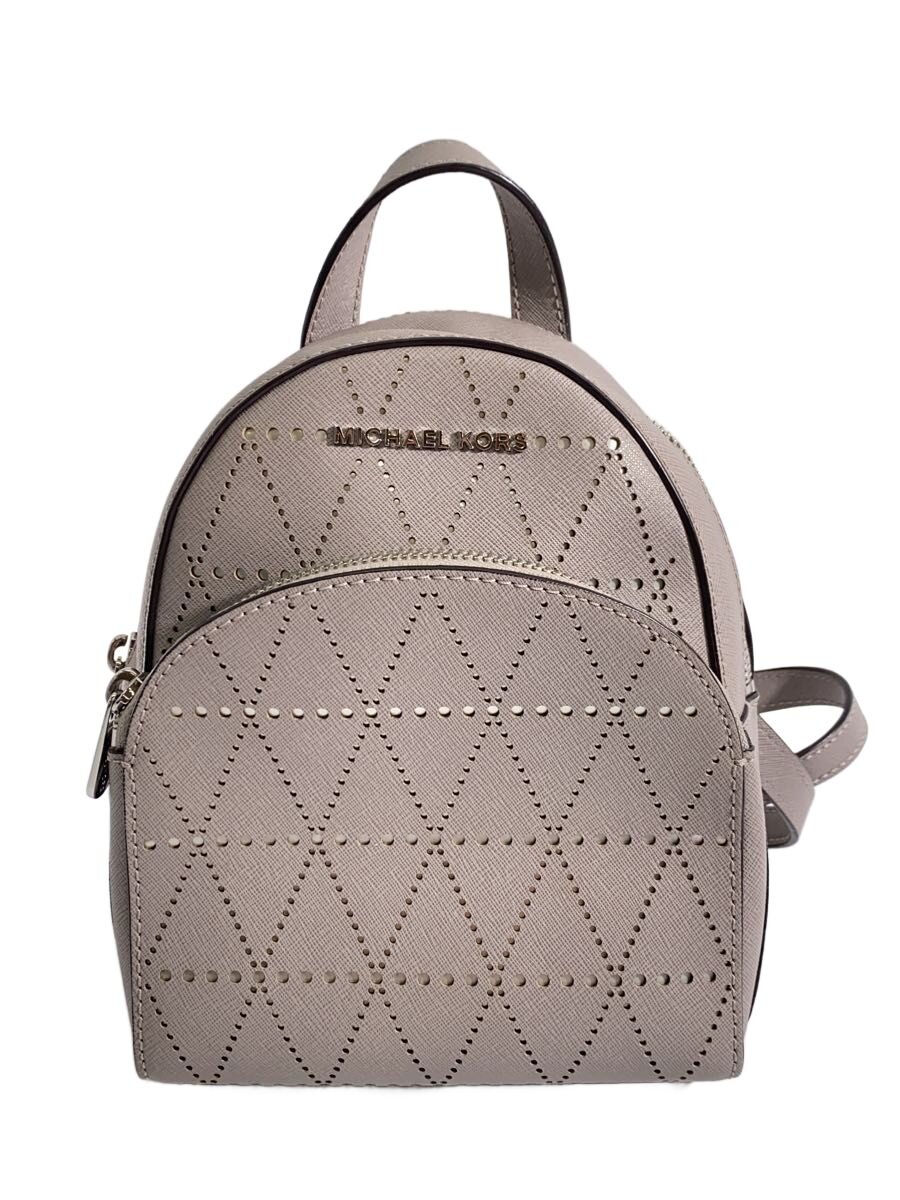 【中古】MICHAEL KORS◆背嚢/--/GRY/35H7SAYB1T【御徒面子】