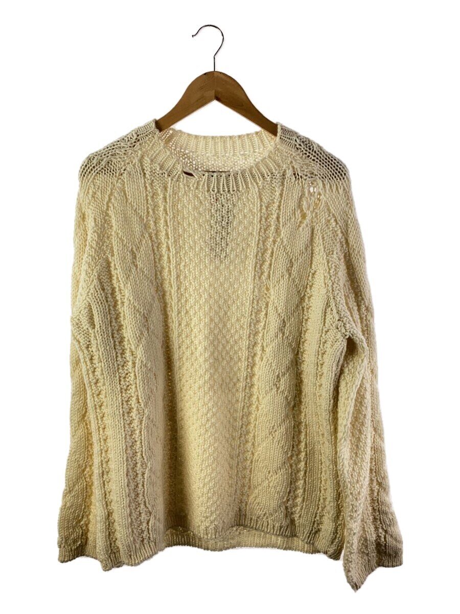 【中古】Maison Margiela◆Destroyed Wool Sweater/1/ウール/IVO/S50GP0252【メンズウェア】｜2ｎｄ STREET 店