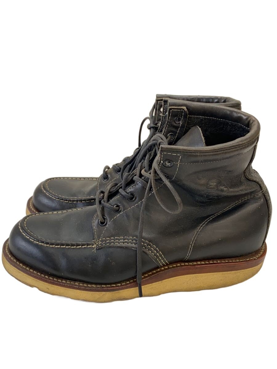 【中古】CHIPPEWA◆ブーツ/--/BLK【シューズ】