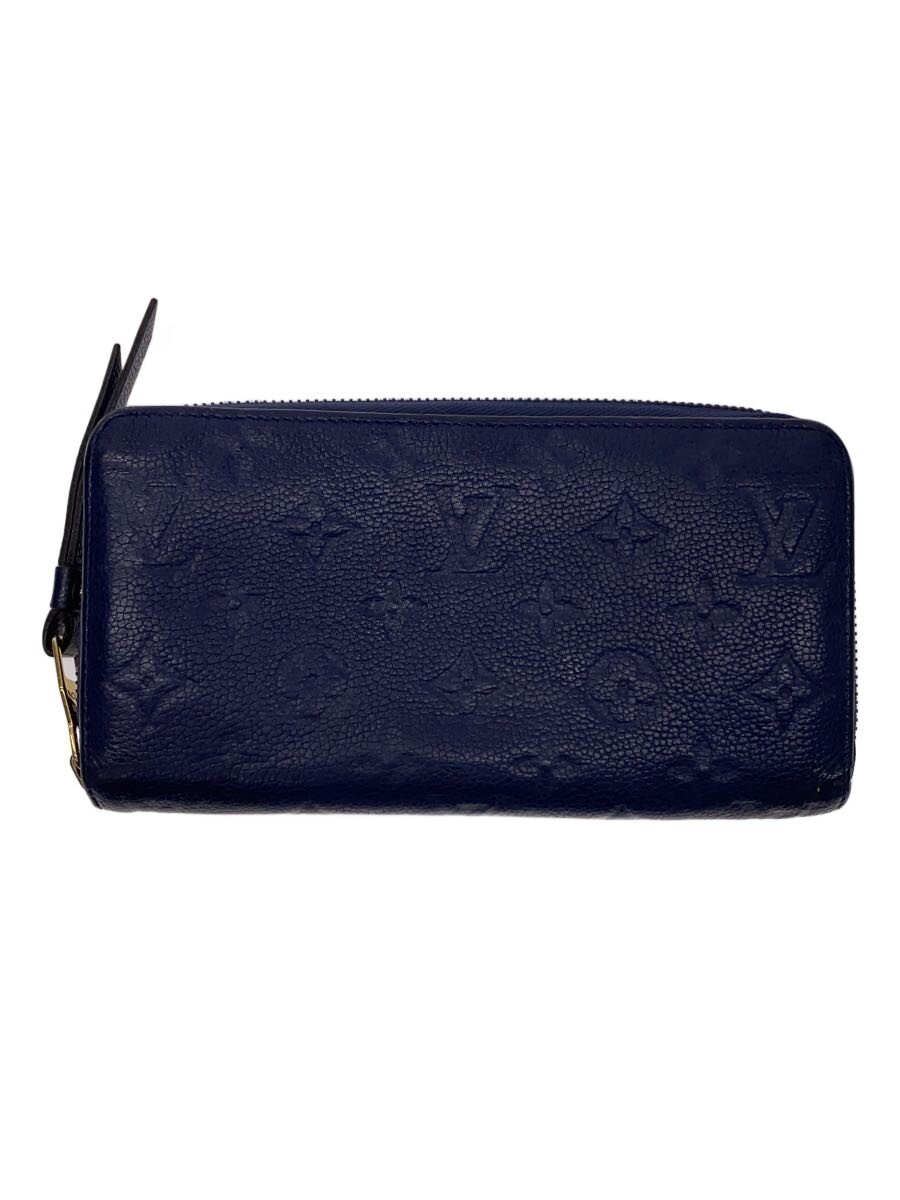 【中古】LOUIS VUITTON◆ジッピー・ウォレット_モノグラム・アンプラント/レザー/NVY/総柄/メンズ【服飾雑貨他】｜2ｎｄ STREET 店