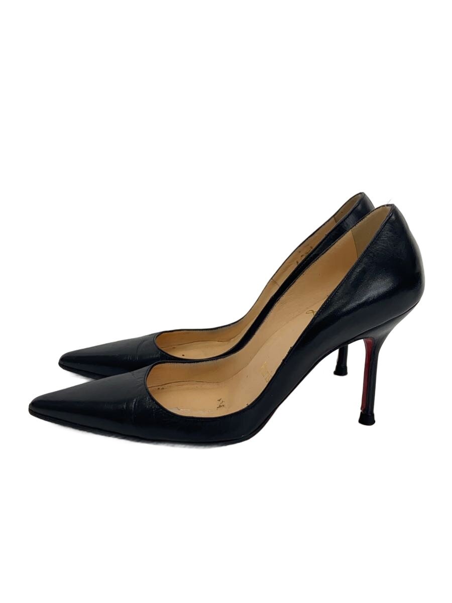 【中古】Christian Louboutin◆パンプス/34/BLK//【シューズ】