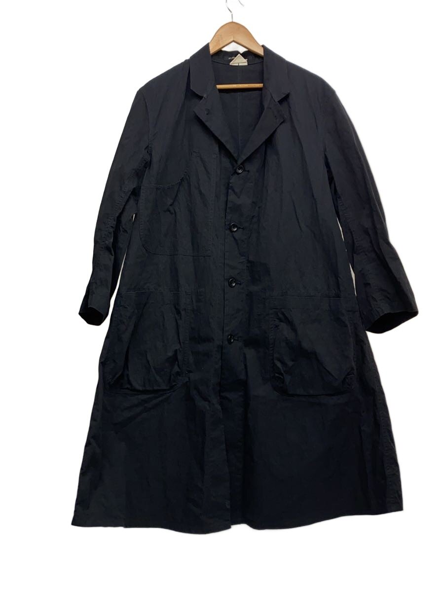 【中古】KLASICA◆厚地の外套/4/綿織物/黒いこと/シミヨゴレ有//【メンズウェア】