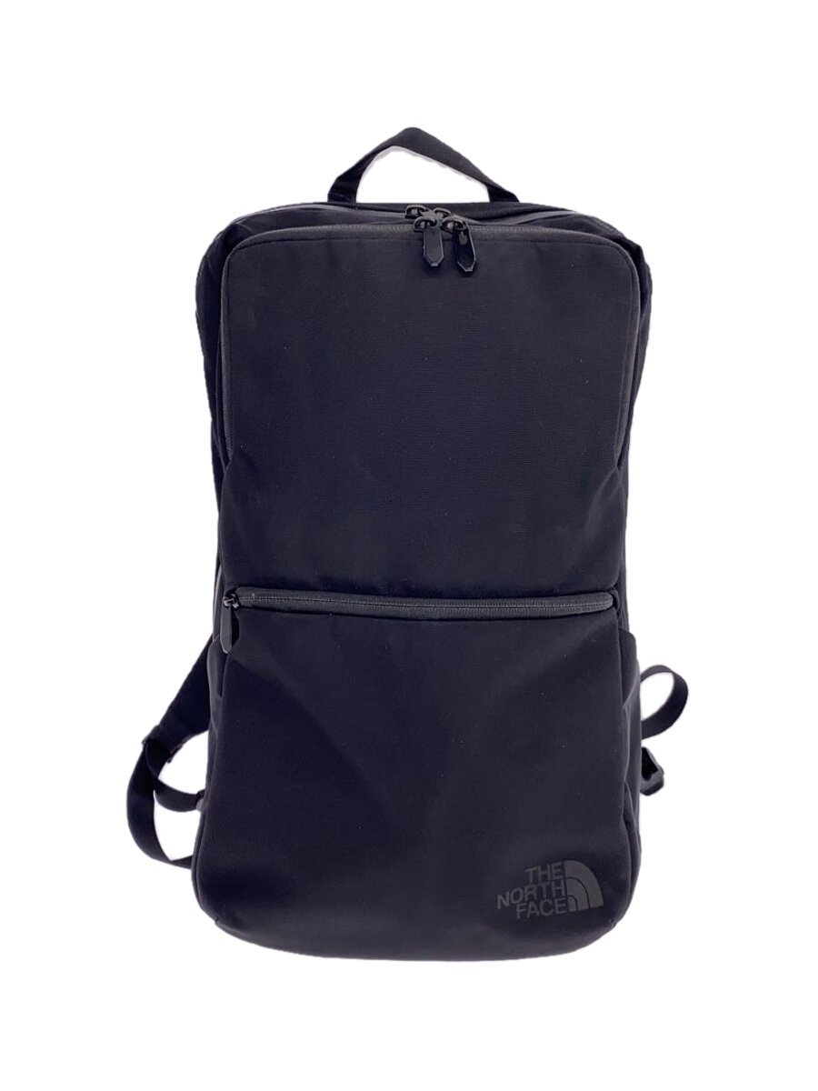 【中古】THE NORTH FACE◆SHUTTLE DAY PACK SLIM/背嚢/ポリエステル/BLK/NM82055【御徒面子】