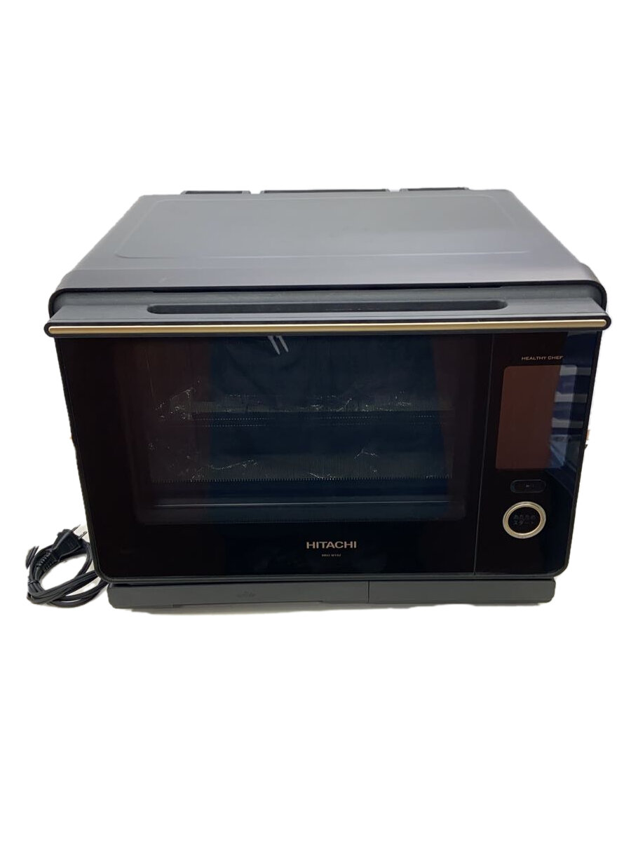 【中古】HITACHI◆オーブンレンジ ヘルシーシェフ MRO-W10Z K【家電・ビジュアル・オーディオ】