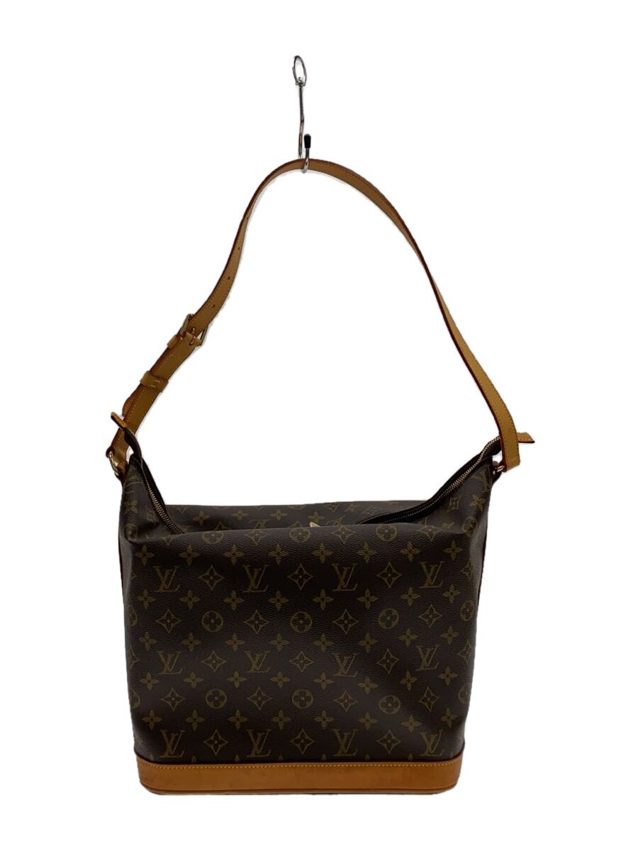 【中古】LOUIS VUITTON◆アムファー・スリー・バニティスター_モノグラム・帆布_BRW/PVC/BRW/総柄【御徒面子】