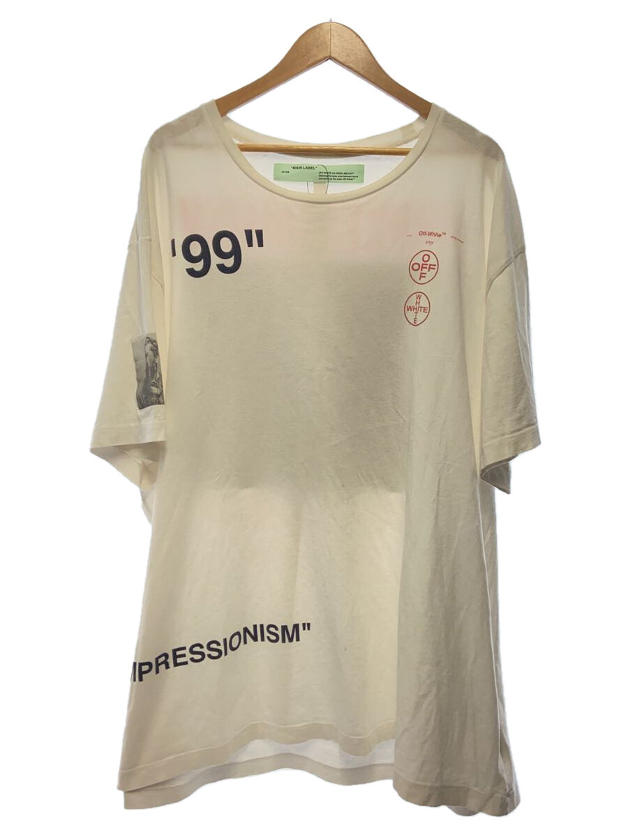 【中古】OFF-WHITE◆プルオーバー/XL/綿織物/WHT/OMAA038R19185011//【メンズウェア】