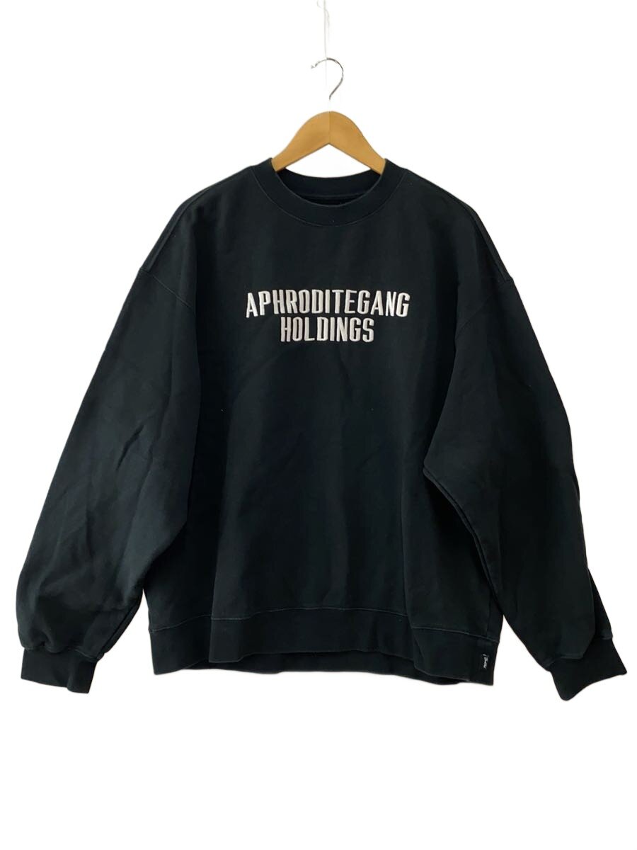 【中古】BUDSPOOL◆スウェット/XL/コットン/BLK/色褪せ/APHRODITEGANGHOLDINGS【メンズウェア】|2nd STREET 店
