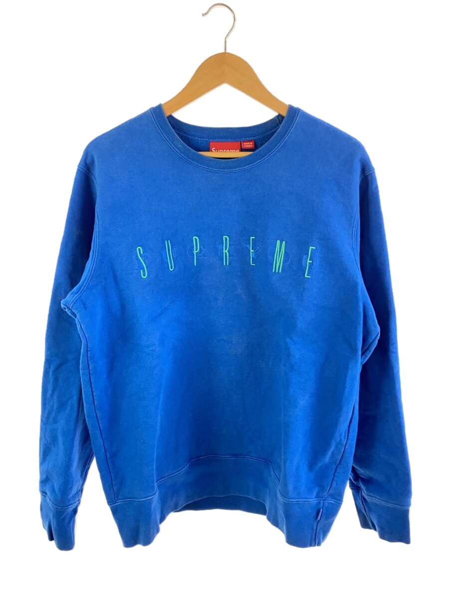 【中古】Supreme◆19AW/状態考慮/F**K You Crewneck sweatshirt/スウェット/M/コットン/BLU【メンズウェア】|2nd STREET 店