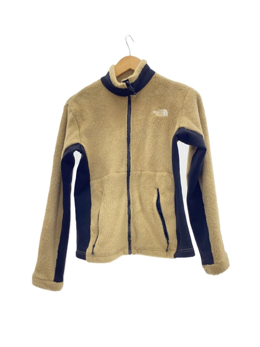 【中古】THE NORTH FACE◆フリースジャケット/M/ポリエステル/BEG/NAW72301【レディース御召しもの】