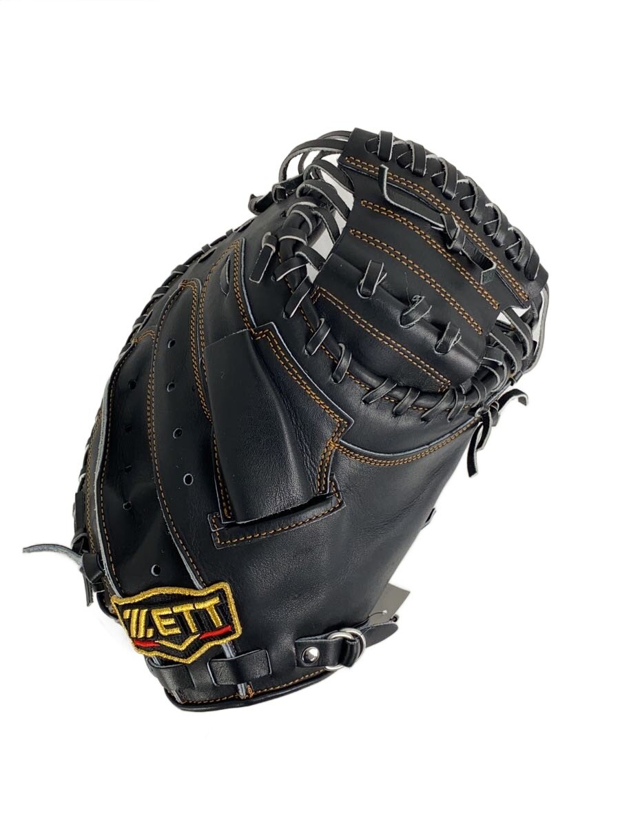 【中古】ZETT◆捕手グローヴ/右利き用/硬式用/プロステイタス/黒いこと/BPROCM920【運動競技】