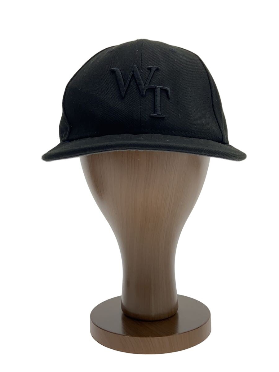 【中古】NEW ERA◆旗がしら/7 3/8/ポリエステル/BLK/メンズ【服飾雑貨他】