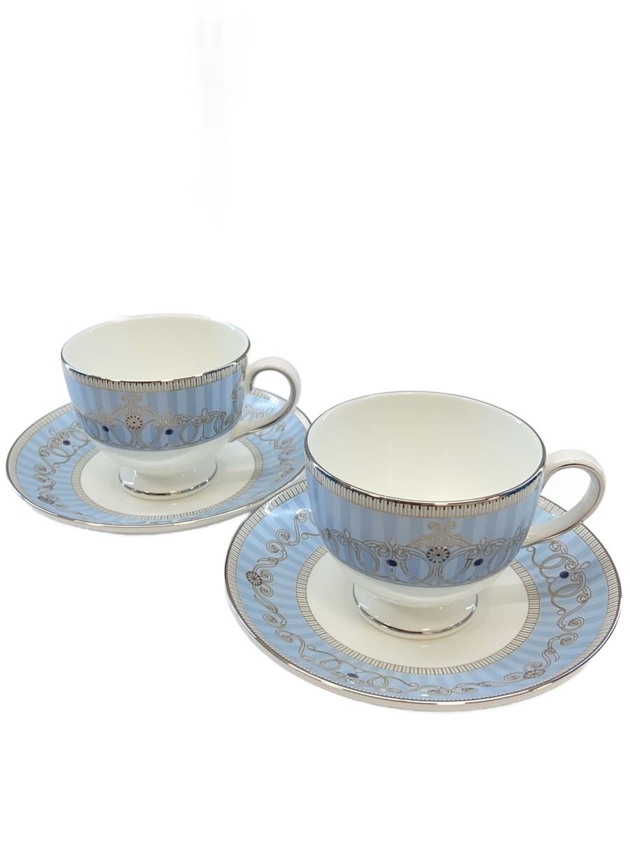 【中古】WEDGWOOD◆カップ&ソーサー/4点セット/BLU【キッチン用品】
