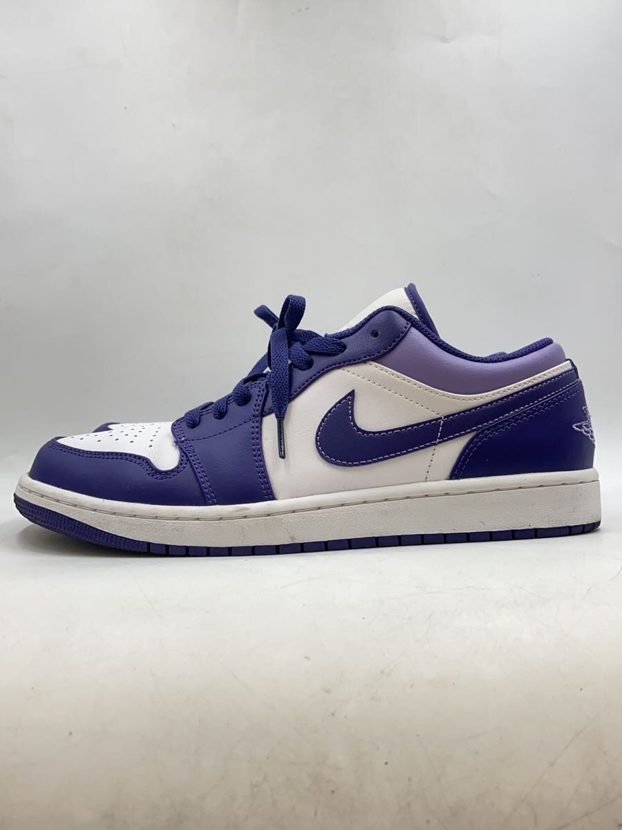 【中古】NIKE◆AIR JORDAN 1 LOW_エア湖 ジョーダン 1 LOW/27.5珊/PUP【シューズ】