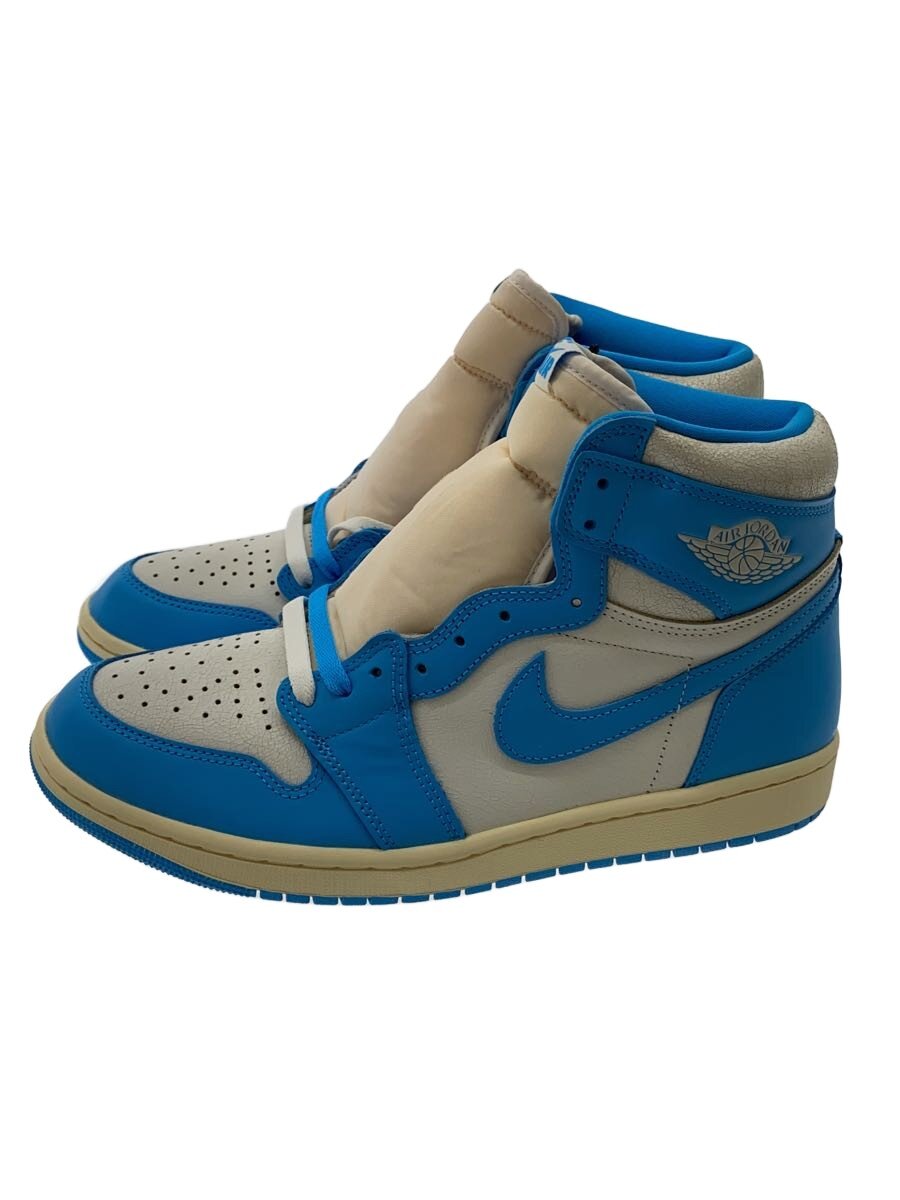 【中古】NIKE◆AIR JORDAN 1 HIGH OG_エア湖 ジョーダン 1 HIGH OG/28.5糎/BLU【シューズ】