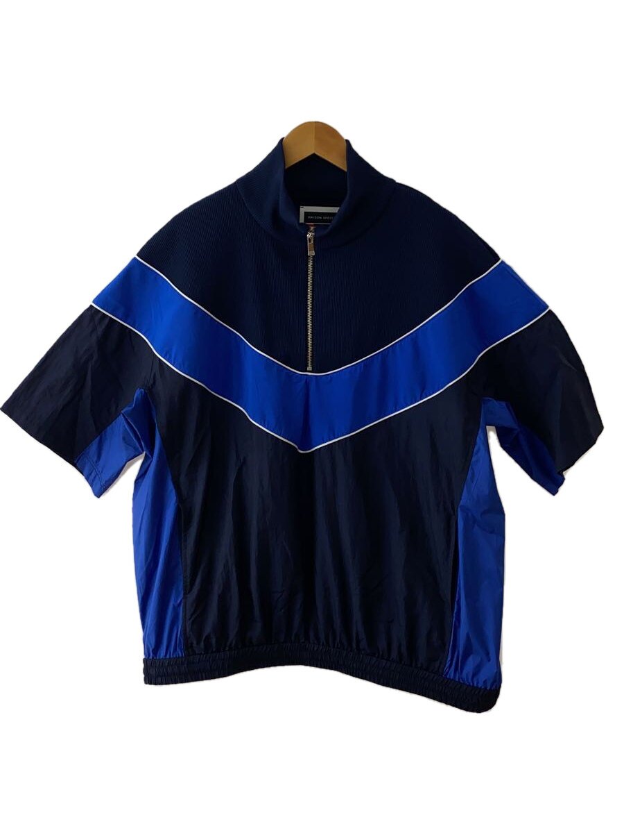 【中古】MAISON SPECIAL◆カットソー/1/ナイロン/NVY/11231411329【メンズウェア】