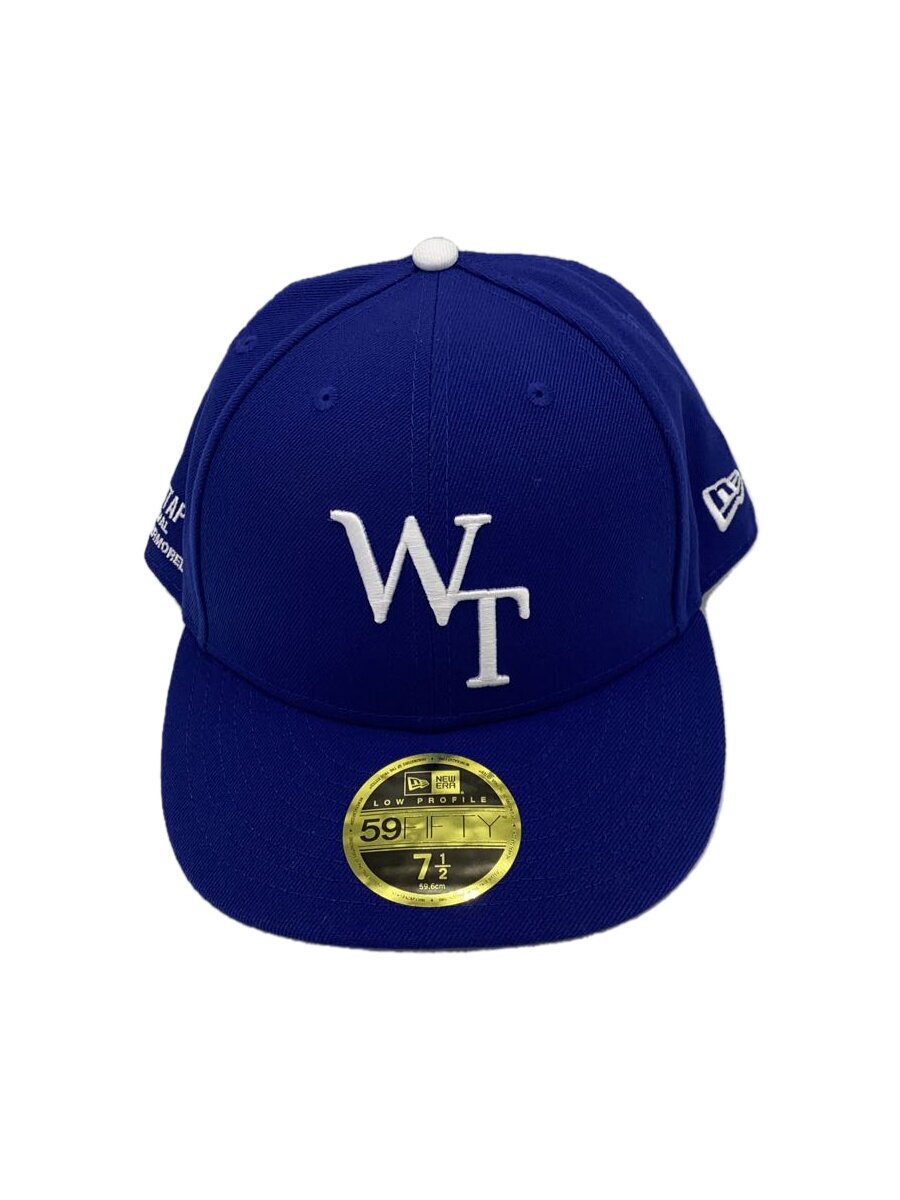 【中古】WTAPS◆23SS/旗がしら/7 1/2/ポリエステル/BLU/メンズ//【服飾雑貨他】