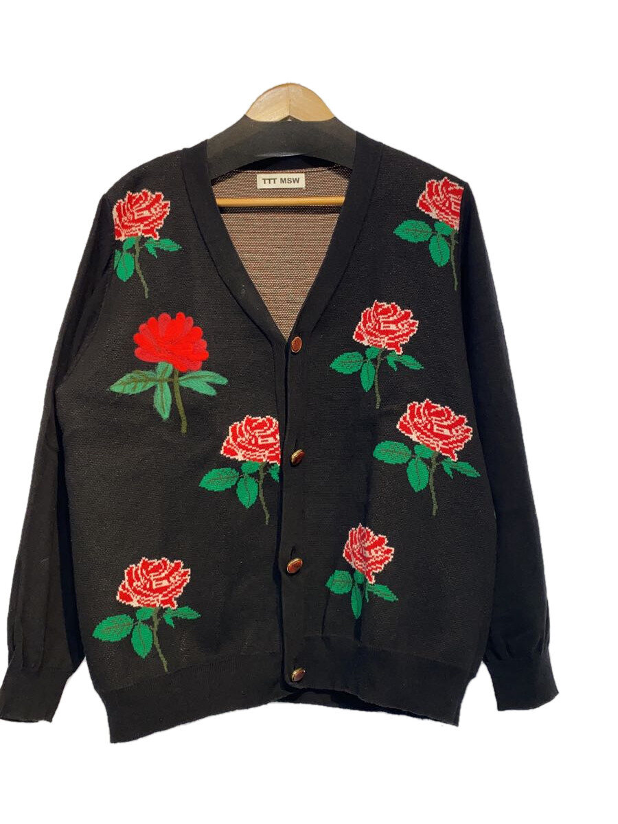 【中古】TTT_MSW◆Rose Jaquard Knit Cardigan/L/綿織物/TTT-2022AW-KT03//【メンズウェア】