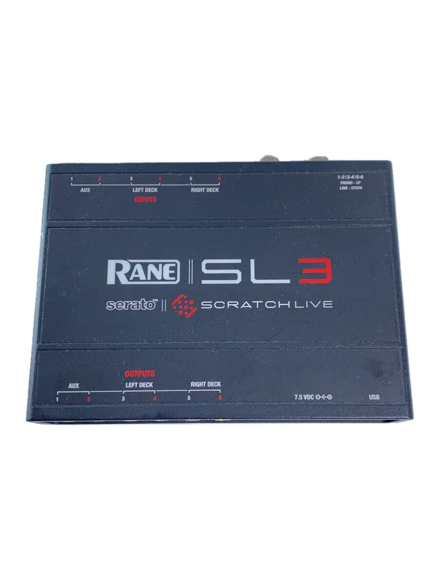 【中古】RANE◆余分の物オーディオ設備 Scratch Live SL3【家電・視覚性・オーディオ】