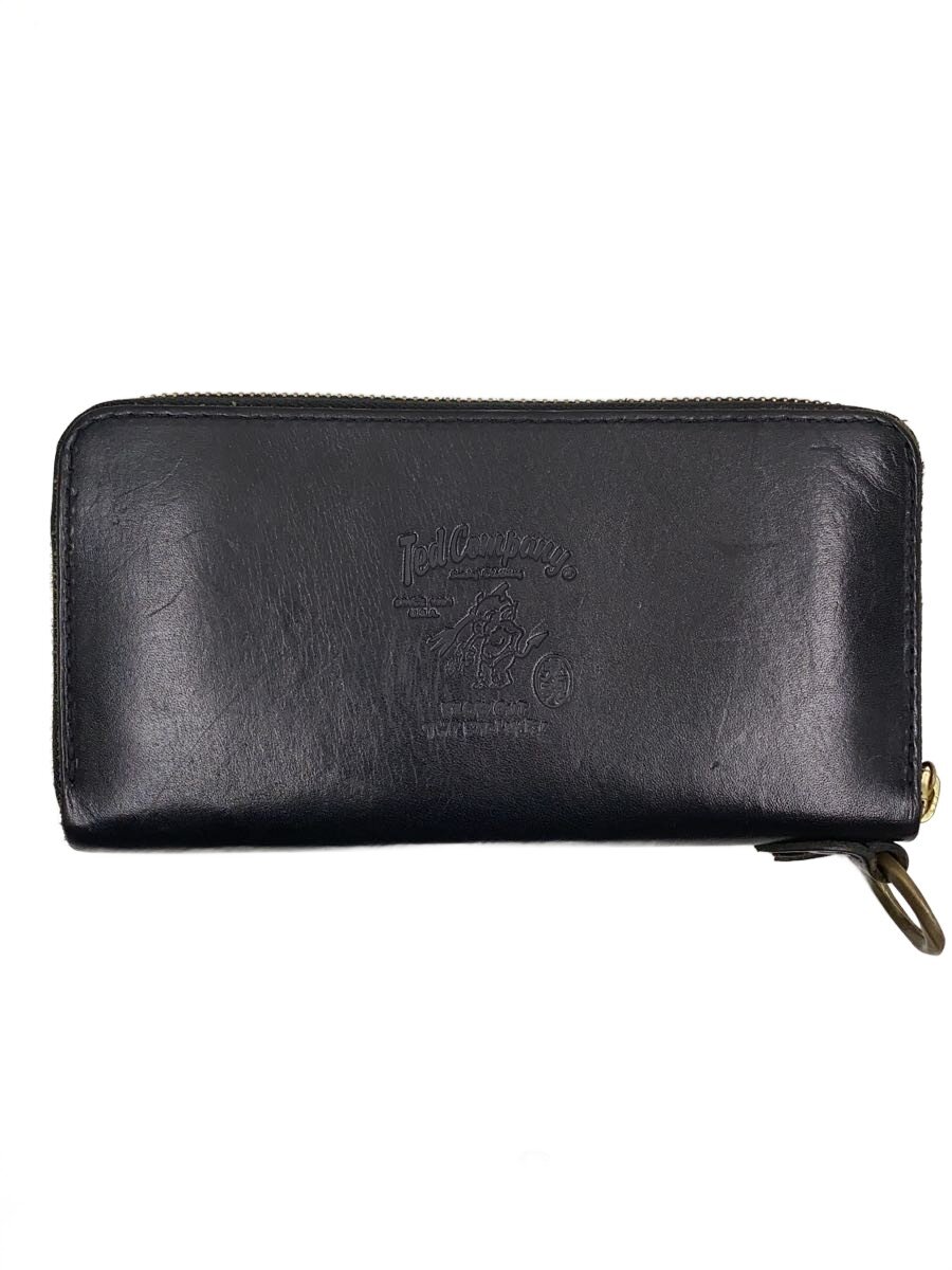 【中古】TED MAN(TED COMPANY)◆長銭入れ/なめし革/BLK/メンズ/TDW-250【服飾雑貨他】