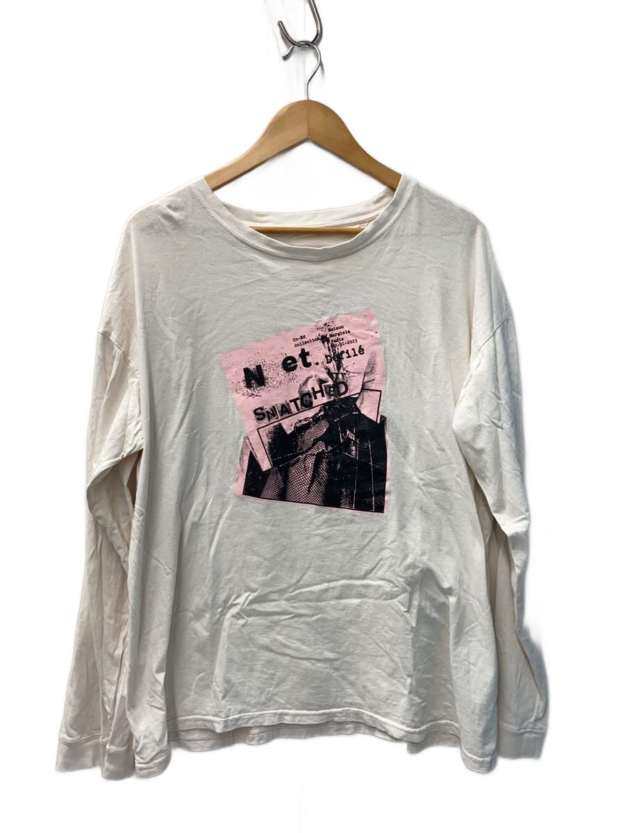 【中古】Maison Margiela◆長袖Tシャツ/M/コットン/CRM/プリント/S50GC0698//【メンズウェア】｜2ｎｄ STREET 店