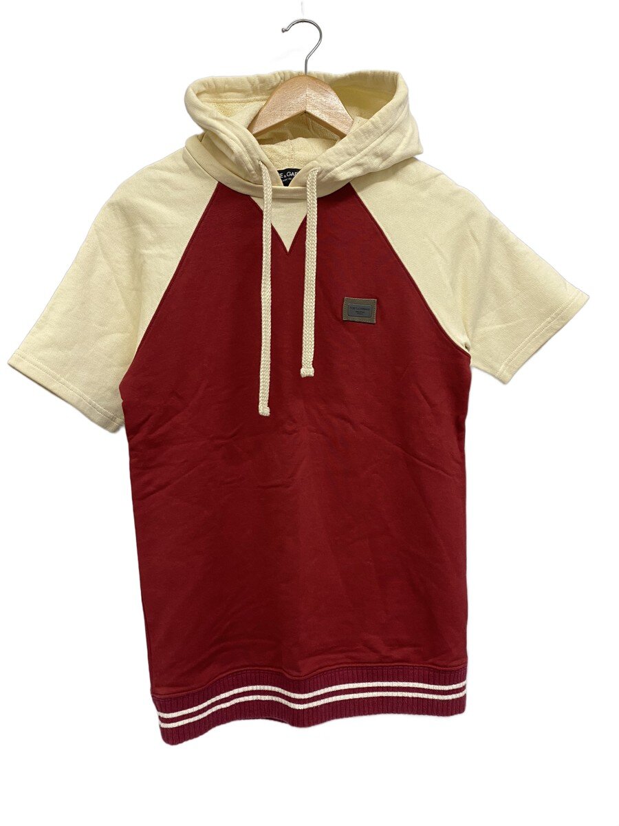 【中古】DOLCE&GABBANA◆半袖パーカー/44/--/RED【メンズウェア】｜2ｎｄ STREET 店