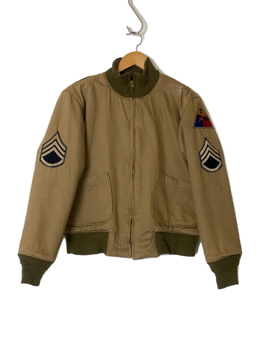 【中古】Buzz Rickson’s◆飛翔上衣/36/綿織物/KHK/Type TANK PATCH POCKET/2nd ARMOR DIV//【メンズウェア】
