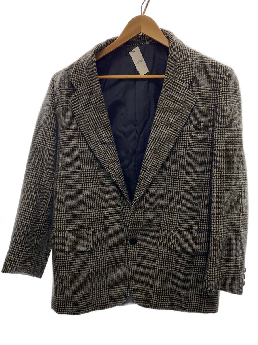 【中古】COMME des GARCONS HOMME PLUS◆テーラードジャケット/M/ウール/BLK/ギンガムCK/HJ-08015M【メンズウェア】｜2ｎｄ STREET 店 23,899円