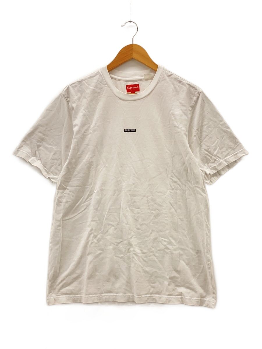 【中古】Supreme◆22SS/Typewriter S/S Top Tee/プルオーバー/M/綿織物/WHT【メンズウェア】