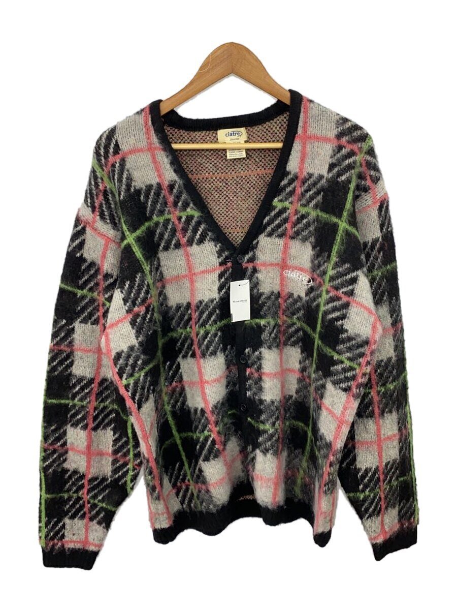 【中古】ciatre◆ジレー(朦々たる)/XL/アクリル繊維/マルチ色つや/照合のしるし【メンズウェア】