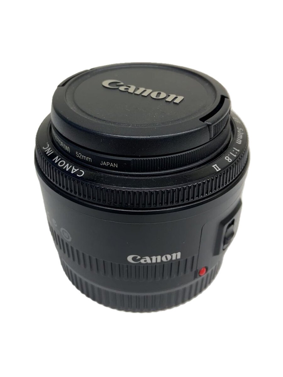 【中古】CANON◆水晶体 EF50粍 F1.8 II【写真器】 カメラ用交換レンズ-カメラ・ビデオカメラ・光学機器-TV・オーディオ・カメラ