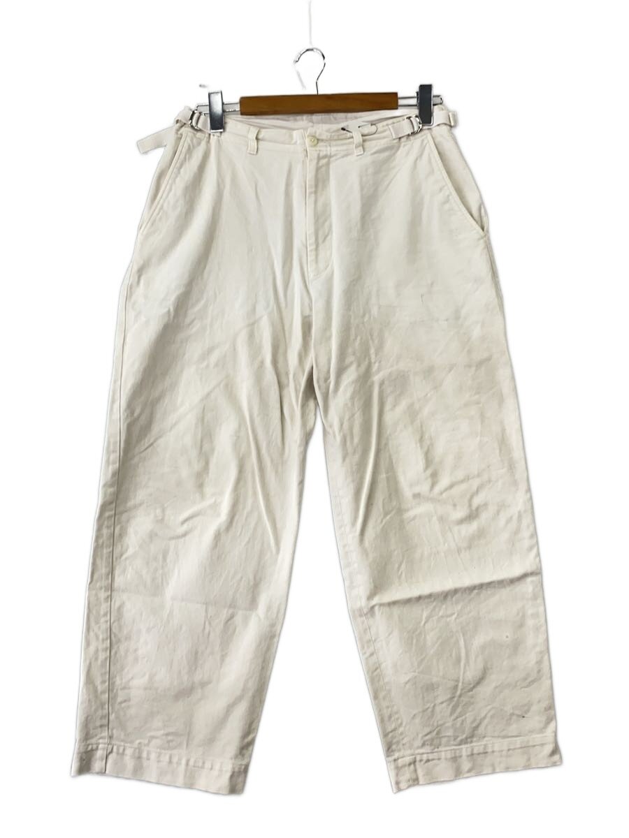 【中古】marka◆SIDE ADJUST TROUSERS/下つ方/2/綿織物/WHT/無地/M21D-07PT01C//【メンズウェア】