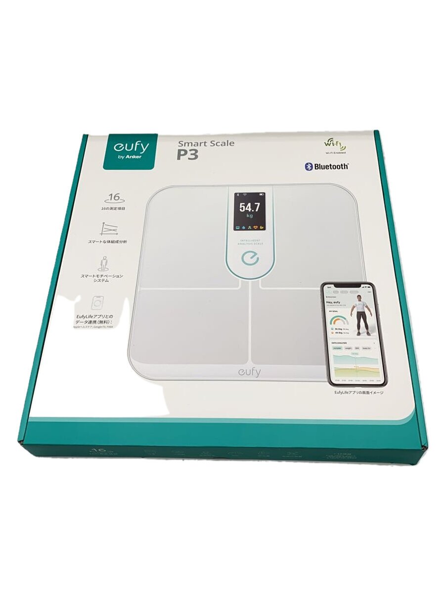 【中古】ANKER◆体組成計 Eufy Smart Scale P3 T9150N21【家電・ビジュアル・オーディオ】