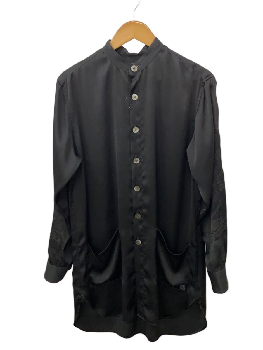 【中古】MIHARA YASUHIRO◆長袖シャツ/46/ポリエステル/BLK/F03SH011【メンズウェア】｜2ｎｄ STREET 店