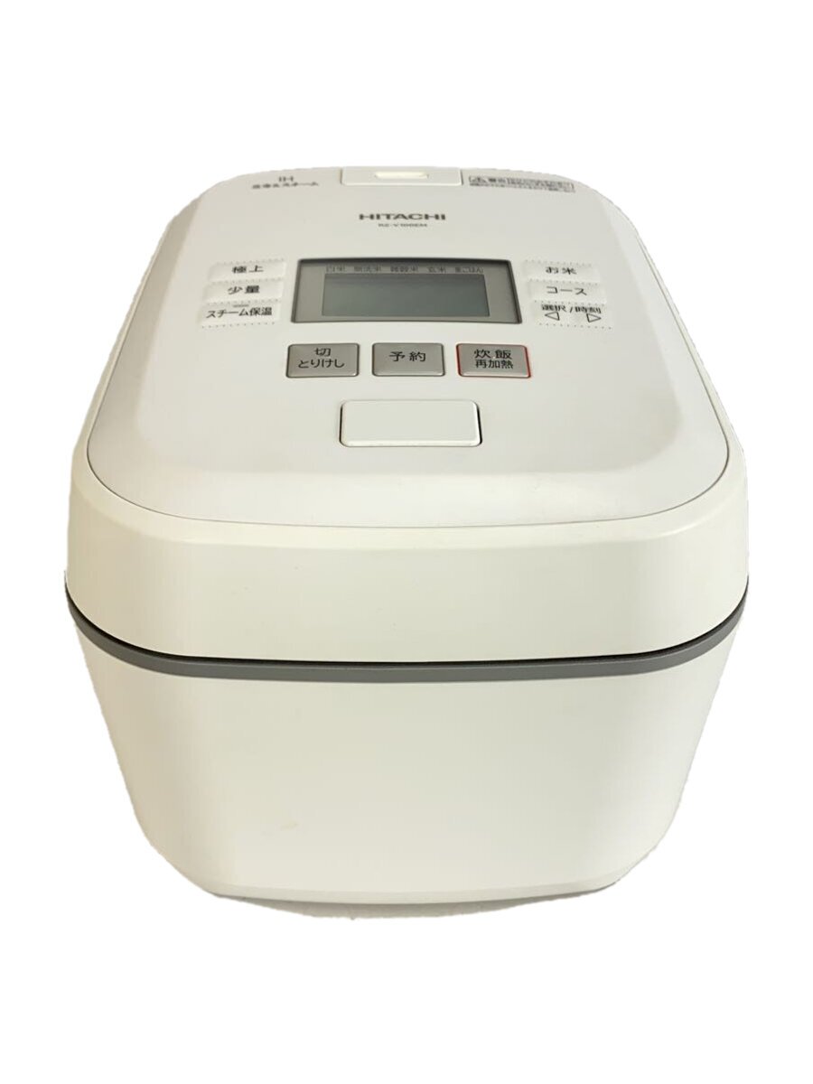 【中古】HITACHI◆炊飯器 RZ-V100EM W【家電・ビジュアル・オーディオ】