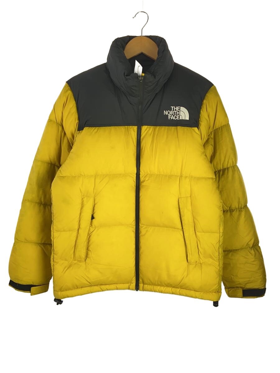 【中古】THE NORTH FACE◆NUPTSE JACKET_ヌプシジャケット/M/ナイロン/YLW【メンズウェア】|2nd STREET 店
