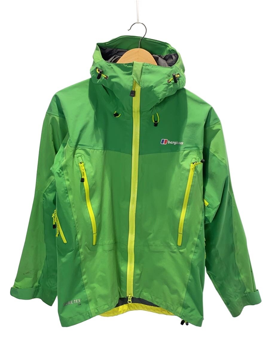 【中古】berghaus◆Civetta II Shell Jacket/ナイロンジャケット/S/ゴアテックス/GRN/無地/20979【メンズウェア】｜2ｎｄ STREET 店