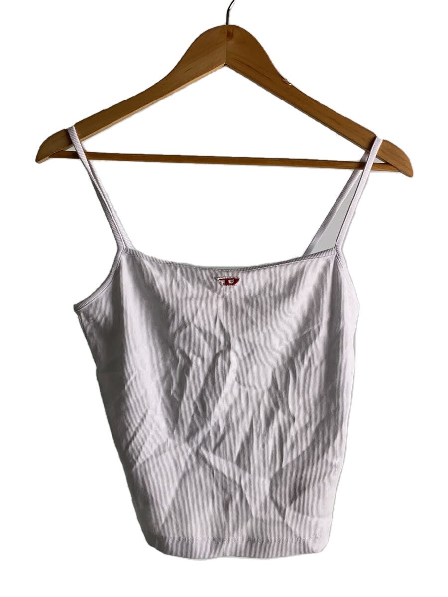 【中古】DIESEL◆キャミソール・貯蔵タンクとっ始め/M/綿織物/WHT/無地/T-HOP-D【レディース御召しもの】